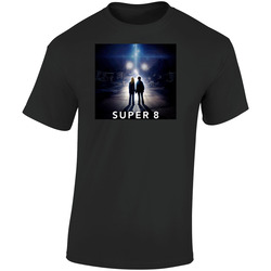 Super 8 Drama Thriller Movie 2011 Retro Graphic Unisex Soft Cotton Black T Shirt