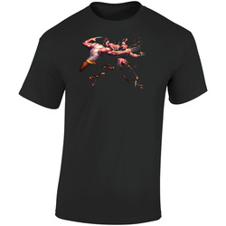 Wolverine Vs X23 Comic Book Retro Graphic Unisex Soft Cotton Black T Shirt
