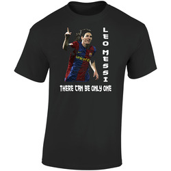 Leo Messi Soccer Retro Graphic Unisex Soft Cotton Black T Shirt