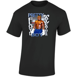Pretty Boy Floyd Mayweather Boxing KOTZ Retro Graphic Unisex Soft Cotton Black T Shirt
