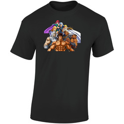Fist Of The North Star Anime Retro Graphic Unisex Soft Cotton Black T Shirt