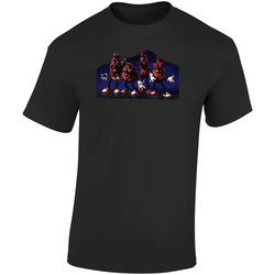 California Raisins Snack Attack Mascots Retro Graphic Unisex Soft Cotton Black T Shirt