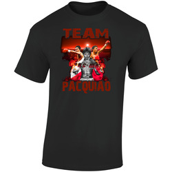 Manny Pacquiao Retro Graphic Unisex Soft Cotton Black T Shirt