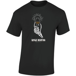 Uisge Beatha Retro Graphic Unisex Soft Cotton Black T Shirt