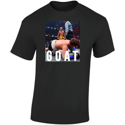 Jake Paul Goat Tfc Champ Wrestler Retro Graphic Unisex Soft Cotton Black T Shirt