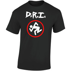 Dribw Retro Graphic Unisex Soft Cotton Black T Shirt