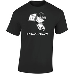 Panavidod Retro Graphic Unisex Soft Cotton Black T Shirt