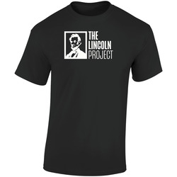 The Lincoln Project Retro Graphic Unisex Soft Cotton Black T Shirt