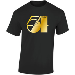 Studio 54 5 Retro Graphic Unisex Soft Cotton Black T Shirt