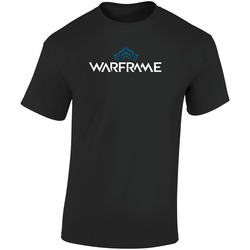 Warframe Online Shooter Role Playing T Shirt Game Rpg Mmo Multi Player  Retro Graphic Unisex Soft Cotton Black T Shirt