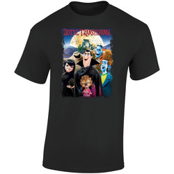 Hotel Transylvania Spooky Kids Movie Halloween Retro Graphic Unisex Soft Cotton Black T Shirt