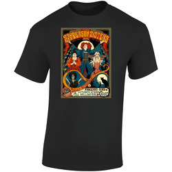 Sanderson Sisters Retro Graphic Unisex Soft Cotton Black T Shirt