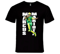 Marcus Mariota Heisman Trophy Winner Oregon Football Vintage Unisex Classic Black T Shirt