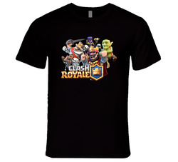 Clash Royale Vintage Unisex Classic Black T Shirt