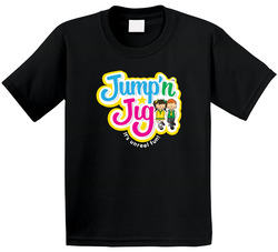 Tiny Jig Vintage Unisex Classic Black T Shirt