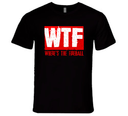 Wtf Where's The Fireball Unisex Vintage Unisex Classic Black T Shirt