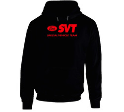 Svt Ford Special Vehicle Team Logo Vintage Unisex Classic Black Hoodie