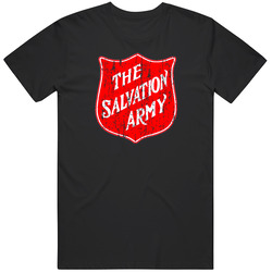 Salvation Army Distressed Classic Retro Unisex Soft Cotton tee T Shirt