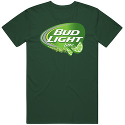 Bud Light Lime Beer Unisex Soft Cotton tee T Shirt