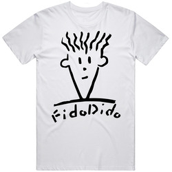 Fido Dido 80s Cartoon Character Fan Unisex Soft Cotton tee T Shirt