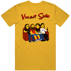 Violent Soho Hot Item Simpson Cartoon Unisex Soft Cotton tee T Shirt