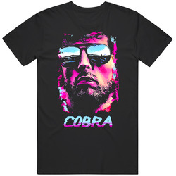 Cobra Sylvester Stallone 80s Unisex Soft Cotton tee T Shirt