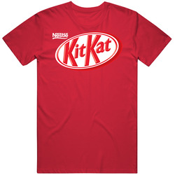 Nestle Kit Kat Vintage Red Unisex Unisex Soft Cotton tee T Shirt