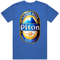 Piton Beer Lager St Lucia Vacation Island Unisex Soft Cotton tee T Shirt