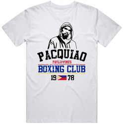 Manny Pacquiao Boxing Club Classic Unisex Soft Cotton tee T Shirt
