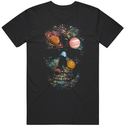Mac Planet Skull Always Sunny In Philadelphia Gift Unisex Soft Cotton tee T Shirt