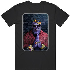 Thanos Biggie Smalls Infinity  War Unisex Soft Cotton tee T Shirt