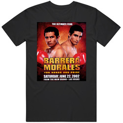 Barrera Morales 2002 Boxing Unisex Soft Cotton tee T Shirt