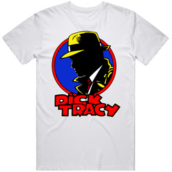 Dick Tracy Classic Retro Unisex Soft Cotton tee T Shirt