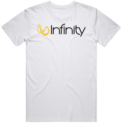 Infinity Sound Car Audio Sub Woofer Logo Unisex Soft Cotton tee T Shirt