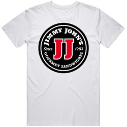 Jimmy John's American Favourite Food Unisex Soft Cotton tee T Shirt