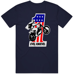 Evel Knievel Unisex Soft Cotton tee T Shirt