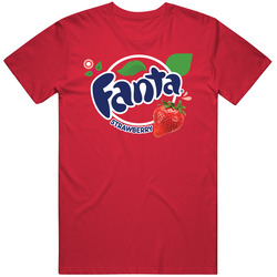 Fanta Strawberry Fashionista Unisex Soft Cotton tee T Shirt