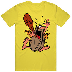 Captain Caveman Cartoon Classic Unisex Soft Cotton tee T Shirt