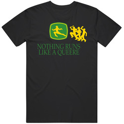 Nothing Runs Like A Queere Funny Unisex Heavyweight Black Tee Comfort Colors Unisex Soft Cotton tee T Shirt