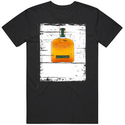 Woodford Reserve Bourbon Bottle Alcohol Drinking Gift Cool Distressed Look Retro Graphic Unisex Cotton Black Unisex Soft Cotton tee T Shirt