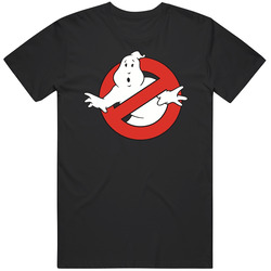 Ghostbusters Logo Movie Fan Unisex Soft Cotton tee T Shirt