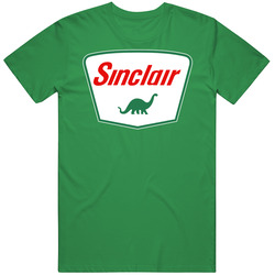 New  Sinclair Dinosaur Dino Oil Gasoline Motor Retro Unisex Soft Cotton tee T Shirt