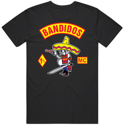 Bandidos Unisex Soft Cotton tee T Shirt