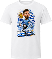 Rodrigo Bentancur Uruguay Soccer Caricature 2026 World Cup T Shirt