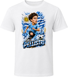 Facundo Pellistri Uruguay Soccer Caricature 2026 World Cup T Shirt