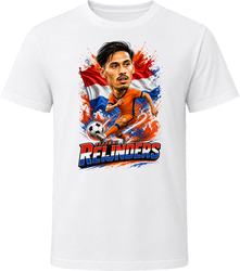 Tijjani Reijnders Netherlands Soccer Caricature 2026 World Cup T Shirt