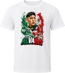 Edson Alvarez Mexico Soccer Caricature 2026 World Cup T Shirt