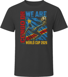 We Are Congo Dr 2026 Soccer T Shirt