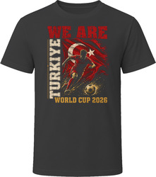 We Are Turkiye 2026 Soccer T Shirt