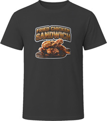 Fried Chicken Sandwich Comfort Favourite T Shirt